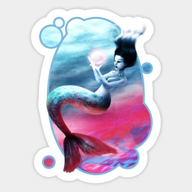 Mermaid Sticker by raulovsky